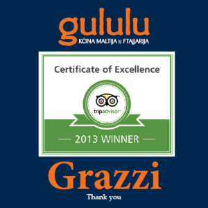 Grazzi - Thank you 